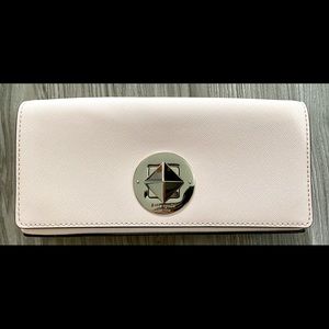 Kate Spade Pink Clutch Wallet